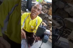 Radio komunikasi jadul tahun 80 an yang masih terawat #shortsfeed