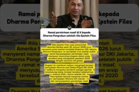 Nama Dharma Pongrekun terseret usai rilis Epstein Files AS. Publik bereaksi