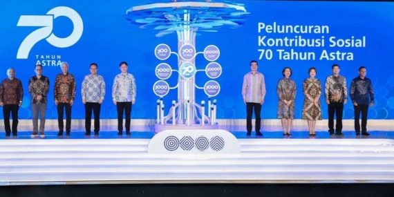 Bangun Kemandirian Masyarakat Desa, Astra Luncurkan Program Kontribusi Sosial 70 Tahun Astra