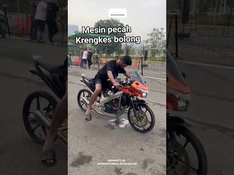 Detik Detik Mesin Jebol #dragbike #fyp #balapliar #teknotuner
